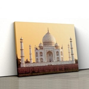 1 tablou canvas Taj Mahal Sunset