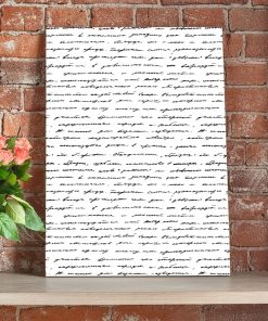 tablou canvas portret caramida Tablou canvas scris