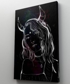 1 tablou canvas Girl with horns