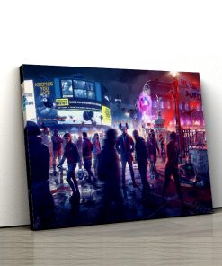 1 tablou canvas Watch Dogs