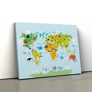 CVS740 Harta lumii pentru copii 1